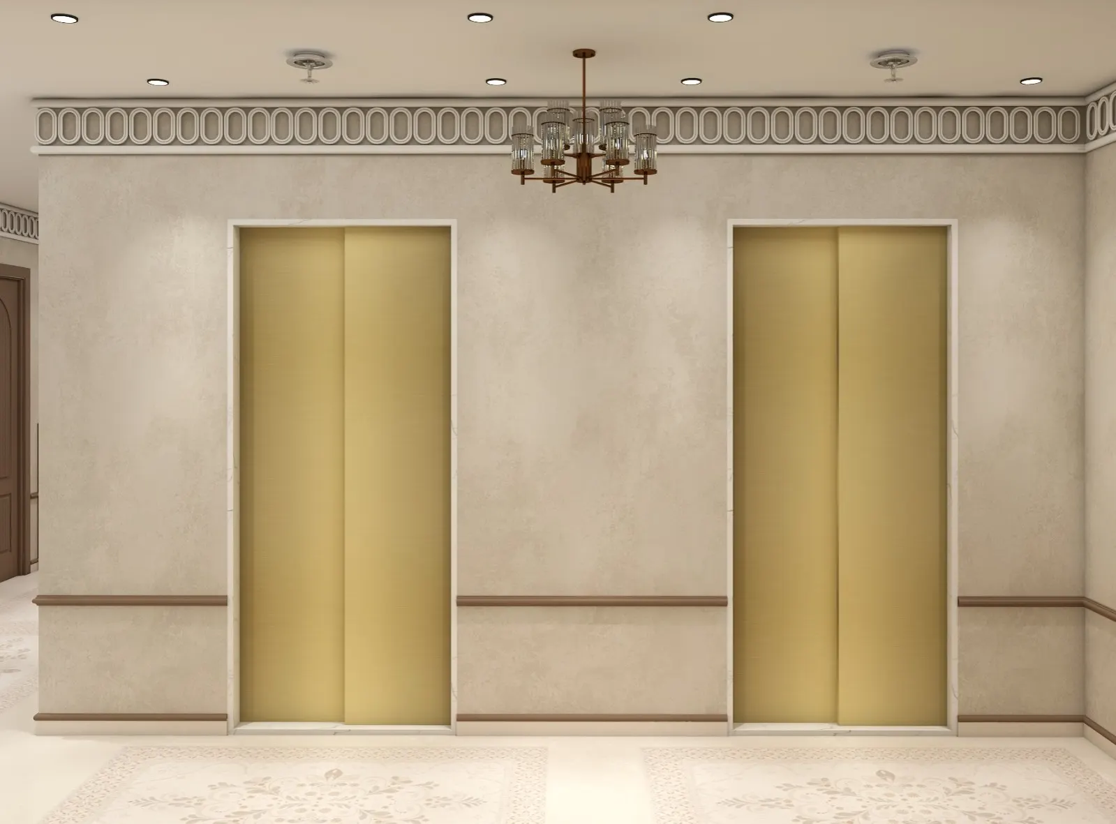 Hotel Siyaram Royal Inn Corridor — view 1